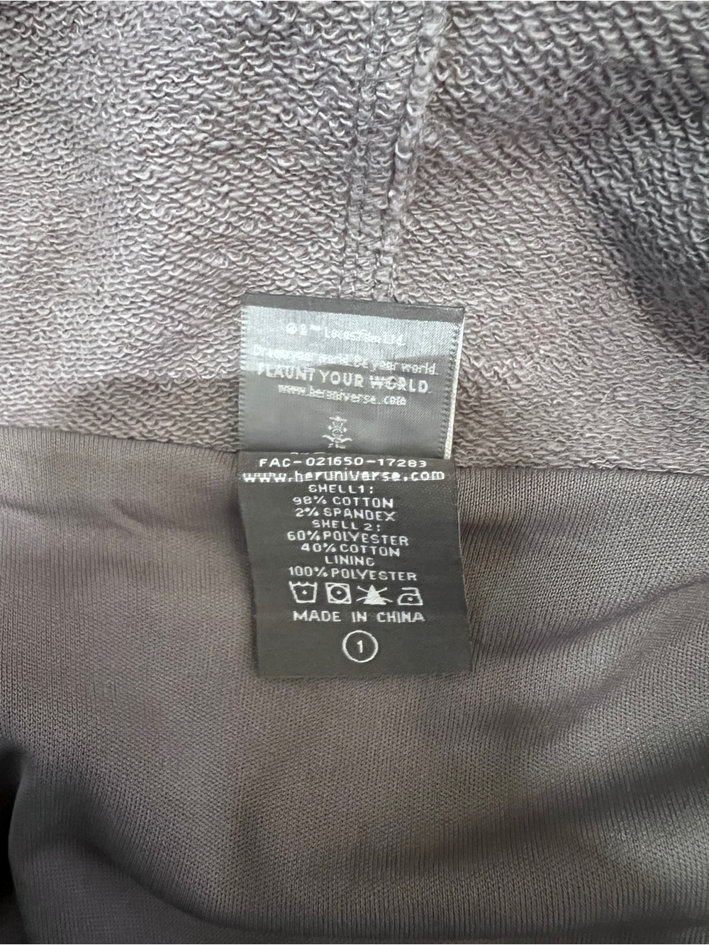 Light Gray Asymmetric Star Wars Her Universe Zip Women's Jacket - Picture 3 of 8